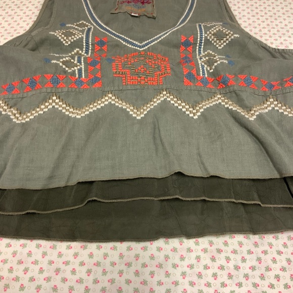 Johnny Was LA Stevie linen dress. - Picture 11 of 13